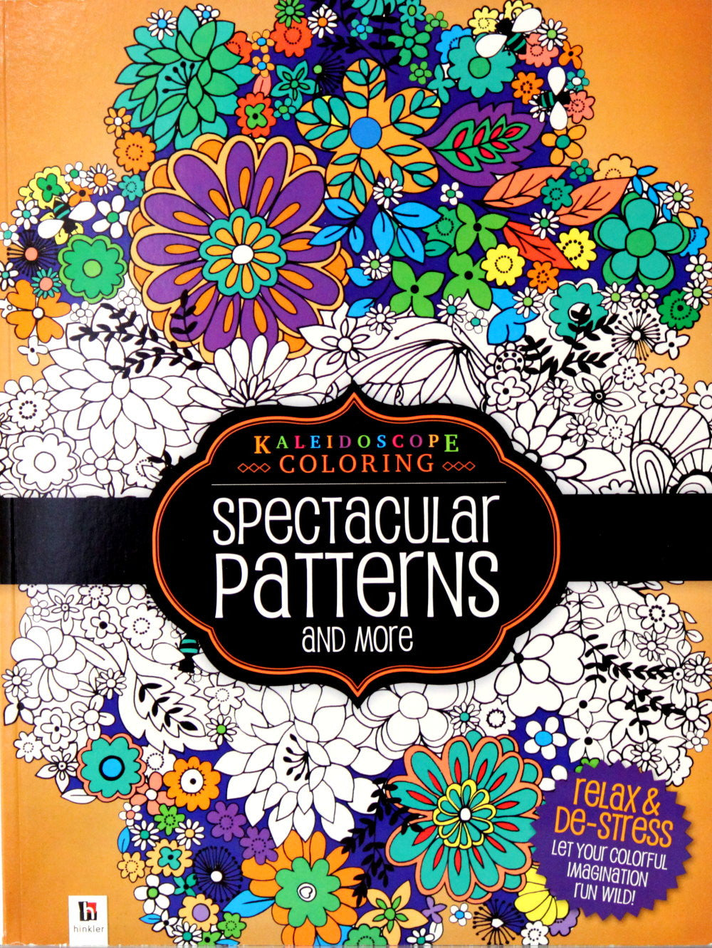 Hinkler Books Kaleidoscope Coloring Spectacular Patterns And More - SCRAPBOOKFARE