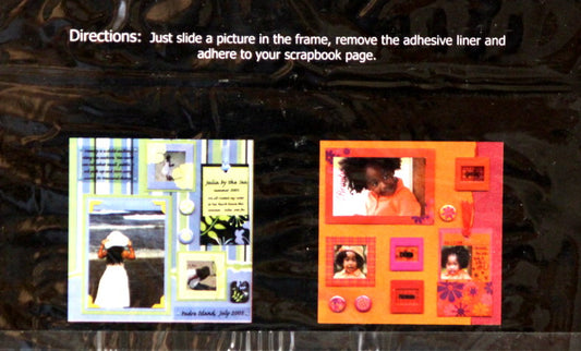 Magic Scraps Oasis Frameworks Self-Adhesive Picture Pockets Embellishments