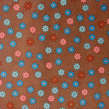 Provo Craft 12" x 12" Hot Chocolate Flowers Coordinates Scrapbook Paper