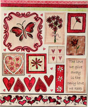 Penny Black Stickeroos Keeping Love Scrapbook Stickers Embellishments