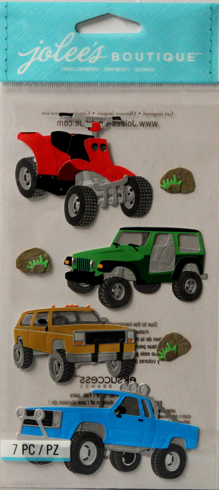 Jolee's Boutique Off Roading Dimensional Stickers