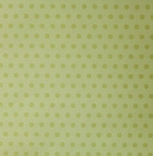 Creating Keepsakes Moss Green Dots Printed 12 x 12 Scrapbook Paper