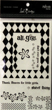 Heidi Swapp Black & White Rub-on Embellishments