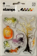 Basic Grey Spooky Clear Stamps Set - SCRAPBOOKFARE