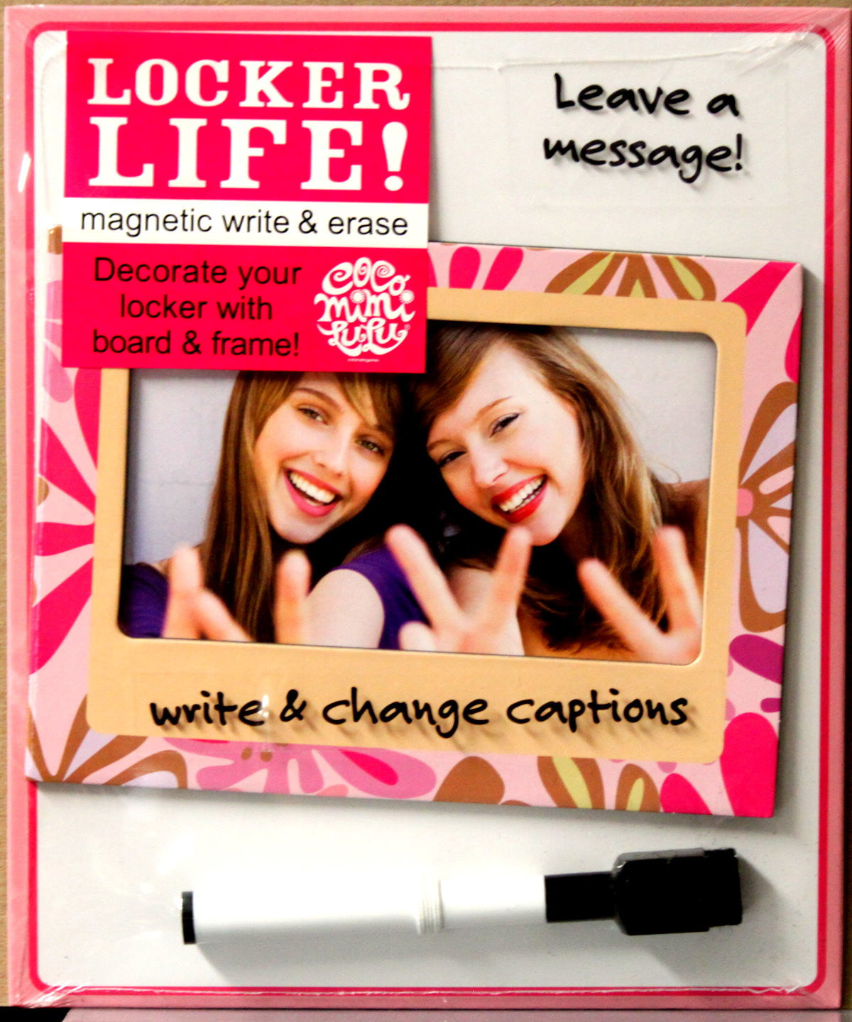 New Seasons Locker Life! Magnetic Write & Erase Board & Frame Set - SCRAPBOOKFARE