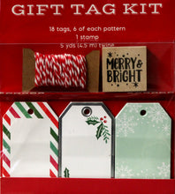 JoAnn Holiday Gift Tag & Stamp Set