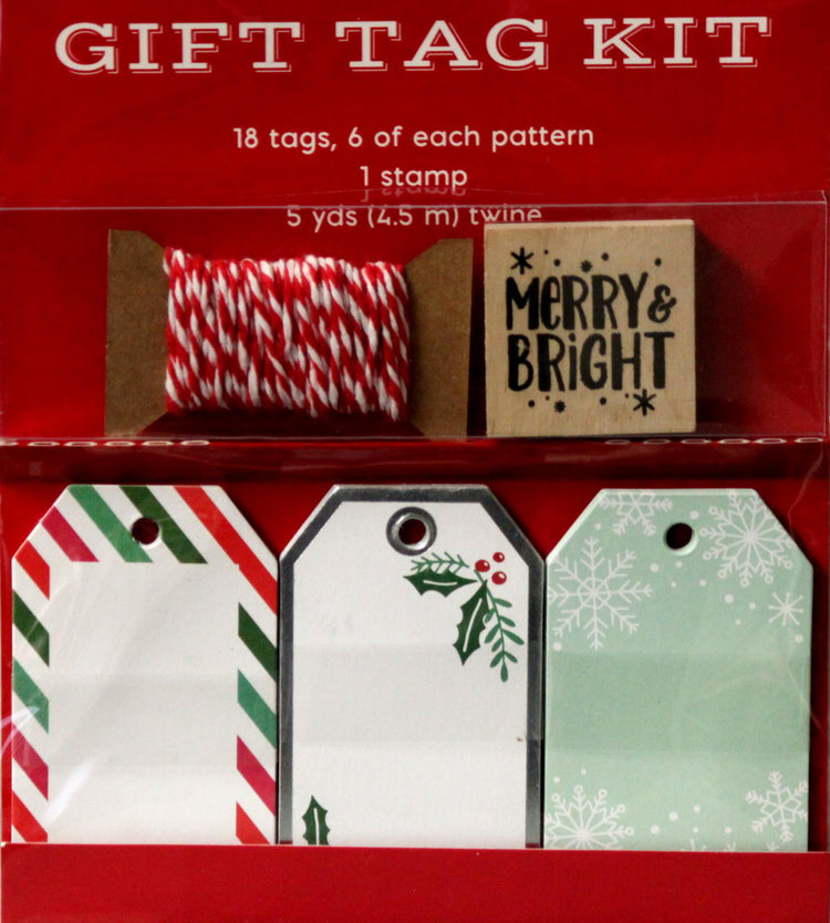 JoAnn Holiday Gift Tag & Stamp Set
