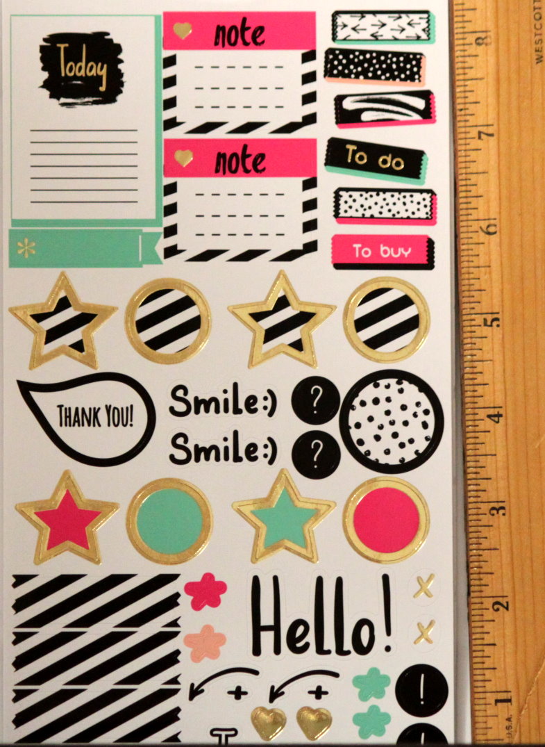 Mambi Planner/Journal Stickers Stars & Circles