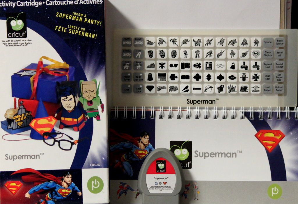 Superman Cricut Image Cartridge "RARE" "LINKED"