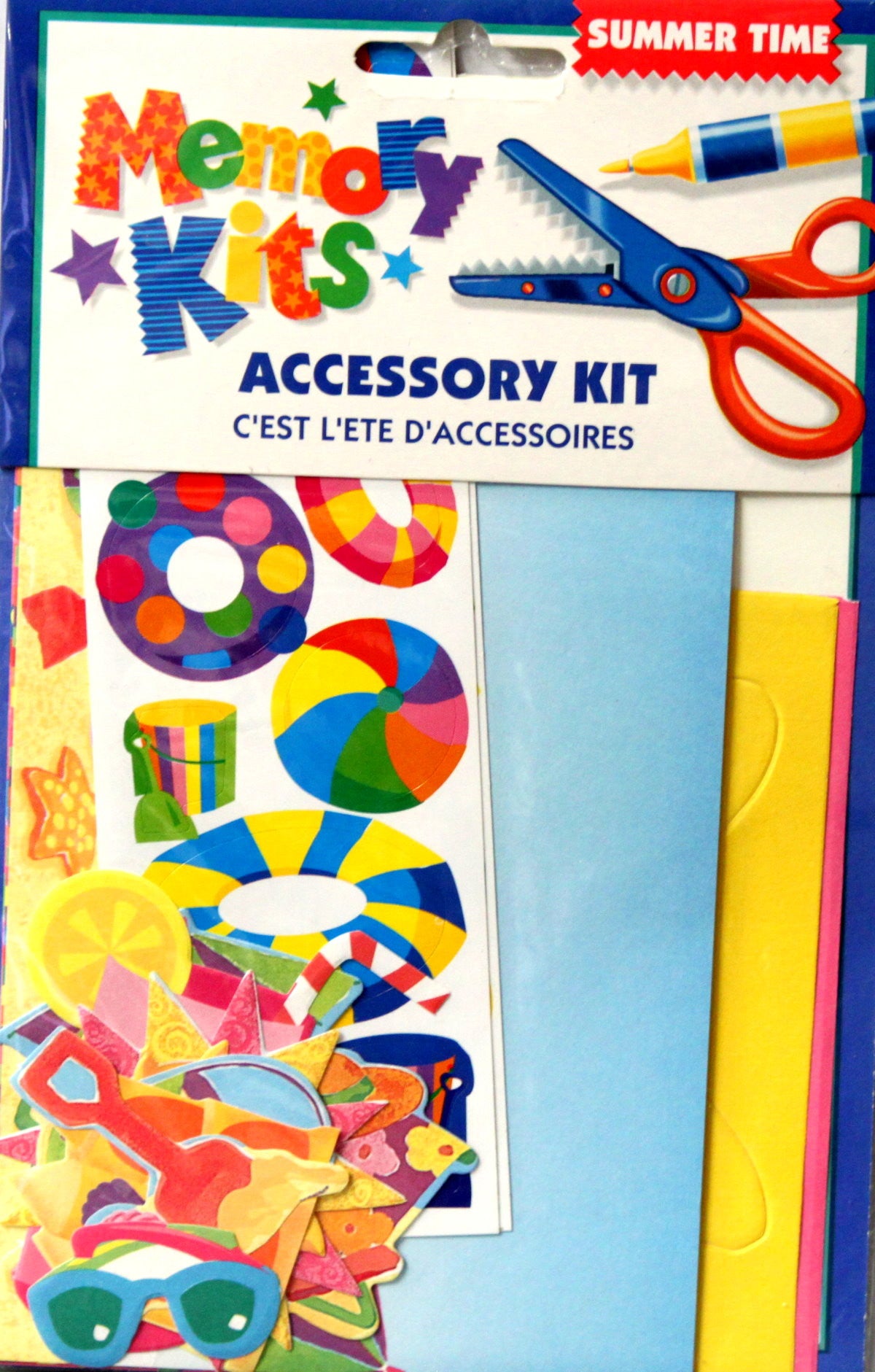 Memory Kits Summer Time Accessory Kit - SCRAPBOOKFARE