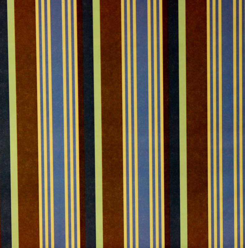 Provo Craft 12" x 12" Multi-Color Stripes Coordinates Scrapbook Paper