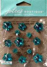 EK Success Jolee's Boutique Floral Prizm Sapphire Adhesive Gems
