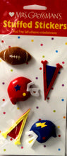 Mrs. Grossman's Stuffed Football Stickers