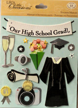 K & Company Life's Little Occasions Graduation Dimensional Sticker Medley