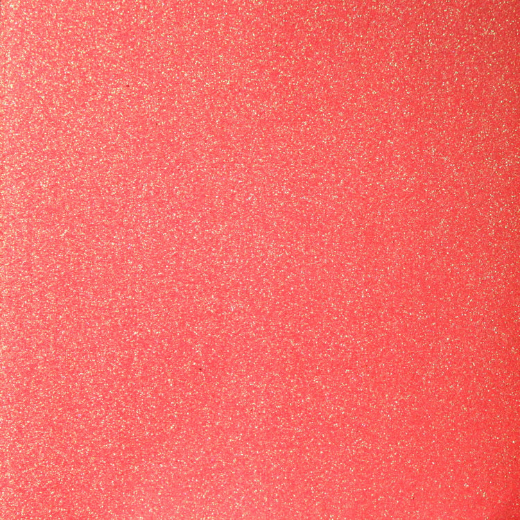 American Crafts 12 x 12 Geranium Pink Glitter Cardstock Scrapbook Paper