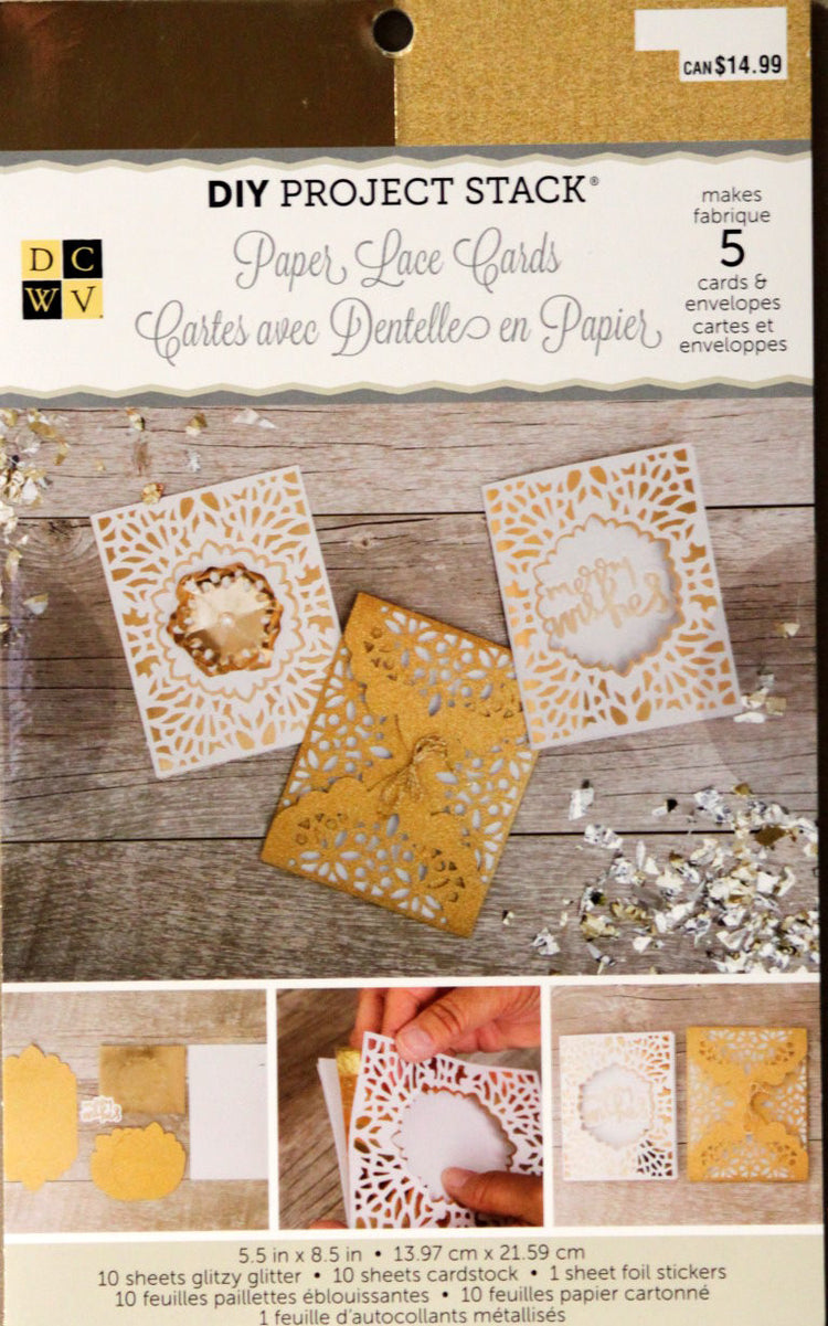 DCWV DIY Project Stack Pop-Up Cards Kit