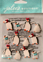 Jolee's Boutique Penguins Repeat Dimensional Stickers
