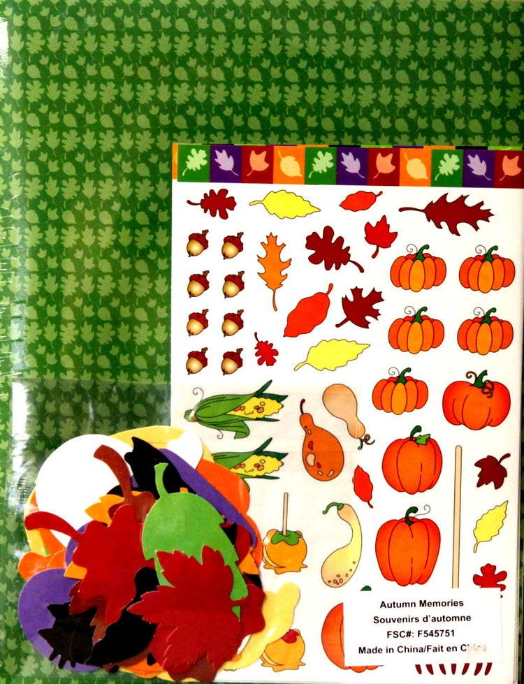 New Seasons Autumn Memories Scrapbook & Papercrafting Kit