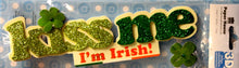 Paper House Kiss Me I'm Irish Dimensional 3D Stickers