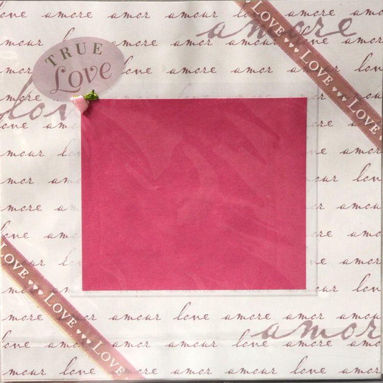 Wilton True Love Pre-Made 8 x 8 Scrapbook Pages