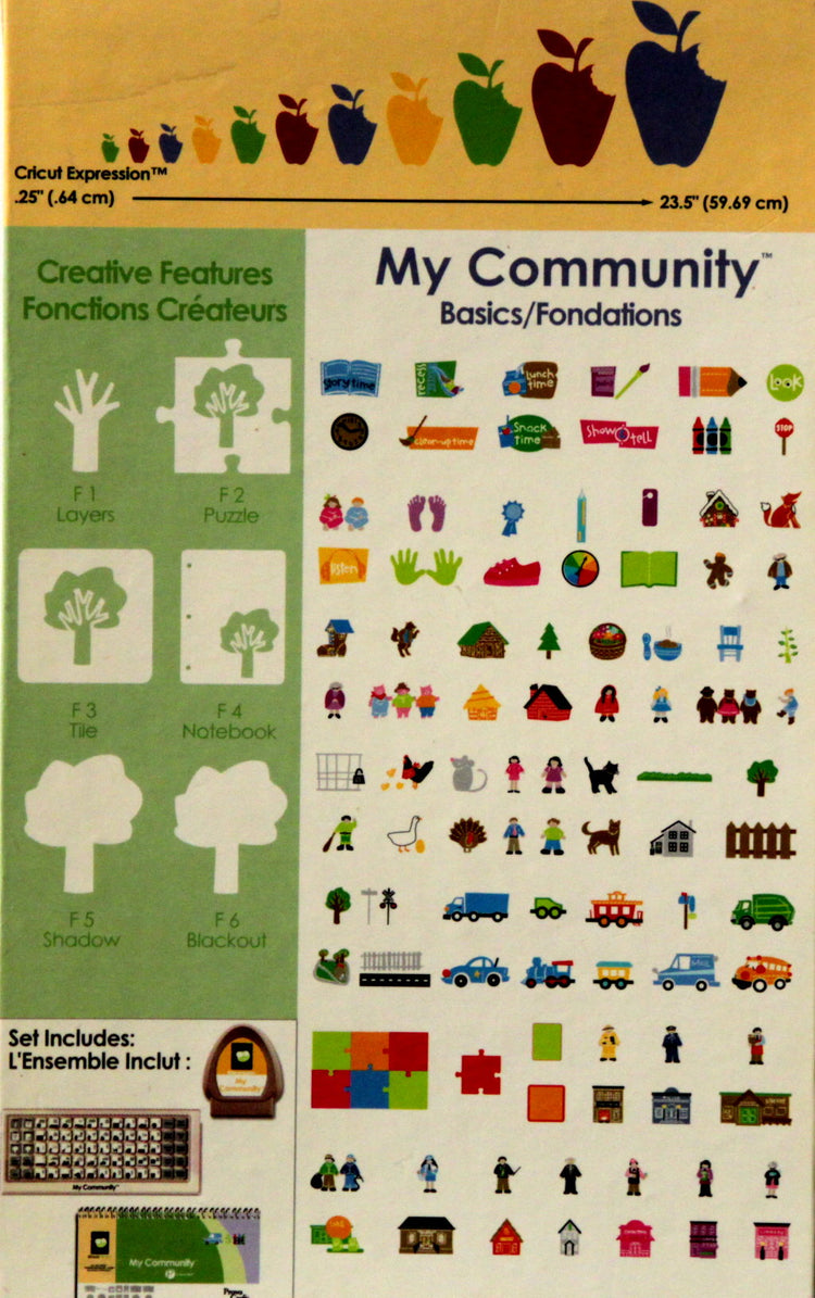 My Community Cricut Image Cartridge "LINKED"