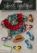 EK Success Jolee's Boutique Tourist Dimensional Scrapbook Stickers