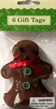Paper Magic Handmade Gingerbread Man Ornaments & Gift Tags Embellishments