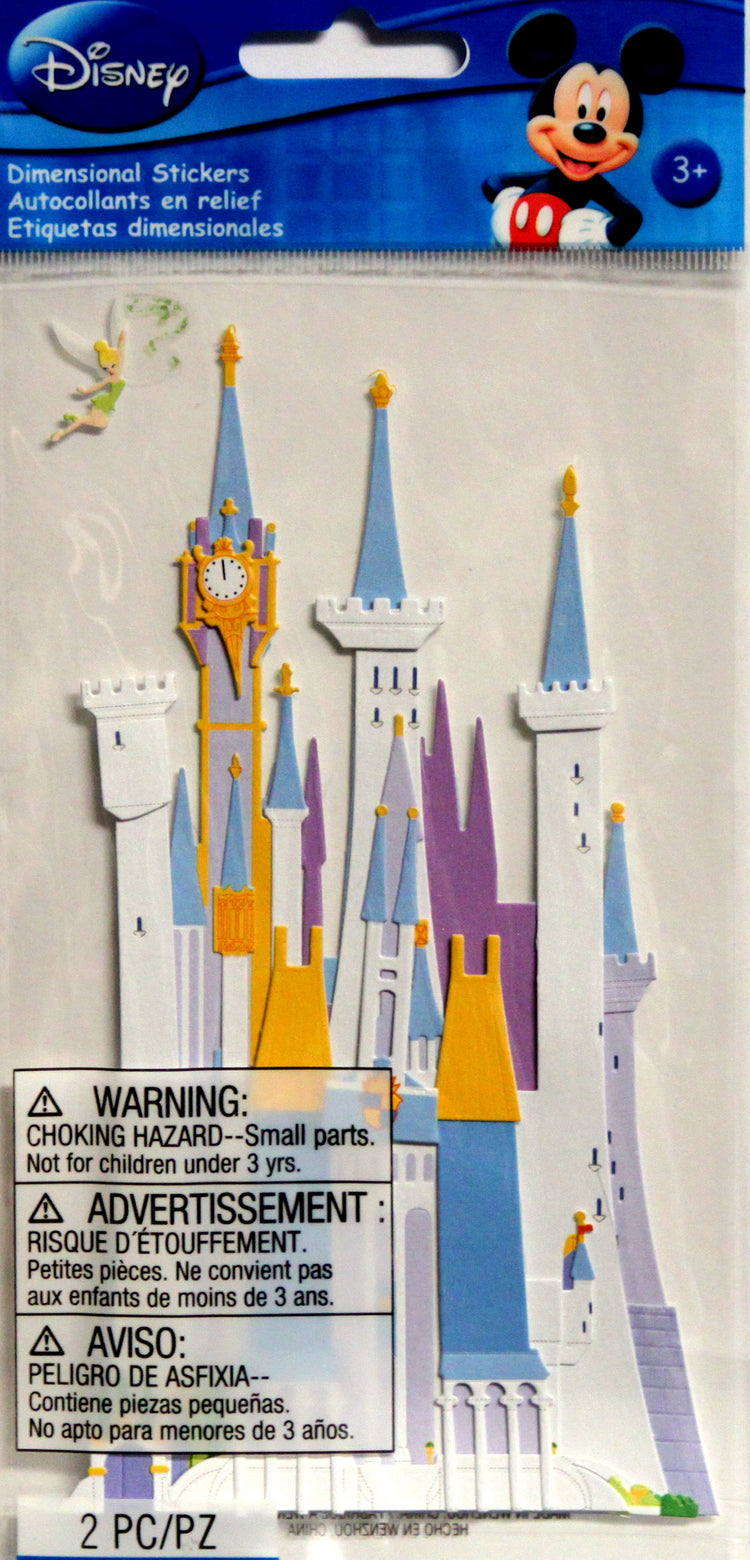 Disney Castle Disney Dimensional Stickers