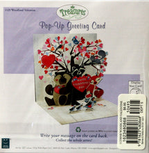 Treasures Pop-Up Woodland Valentine Greeting Card