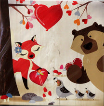 Treasures Pop-Up Woodland Valentine Greeting Card