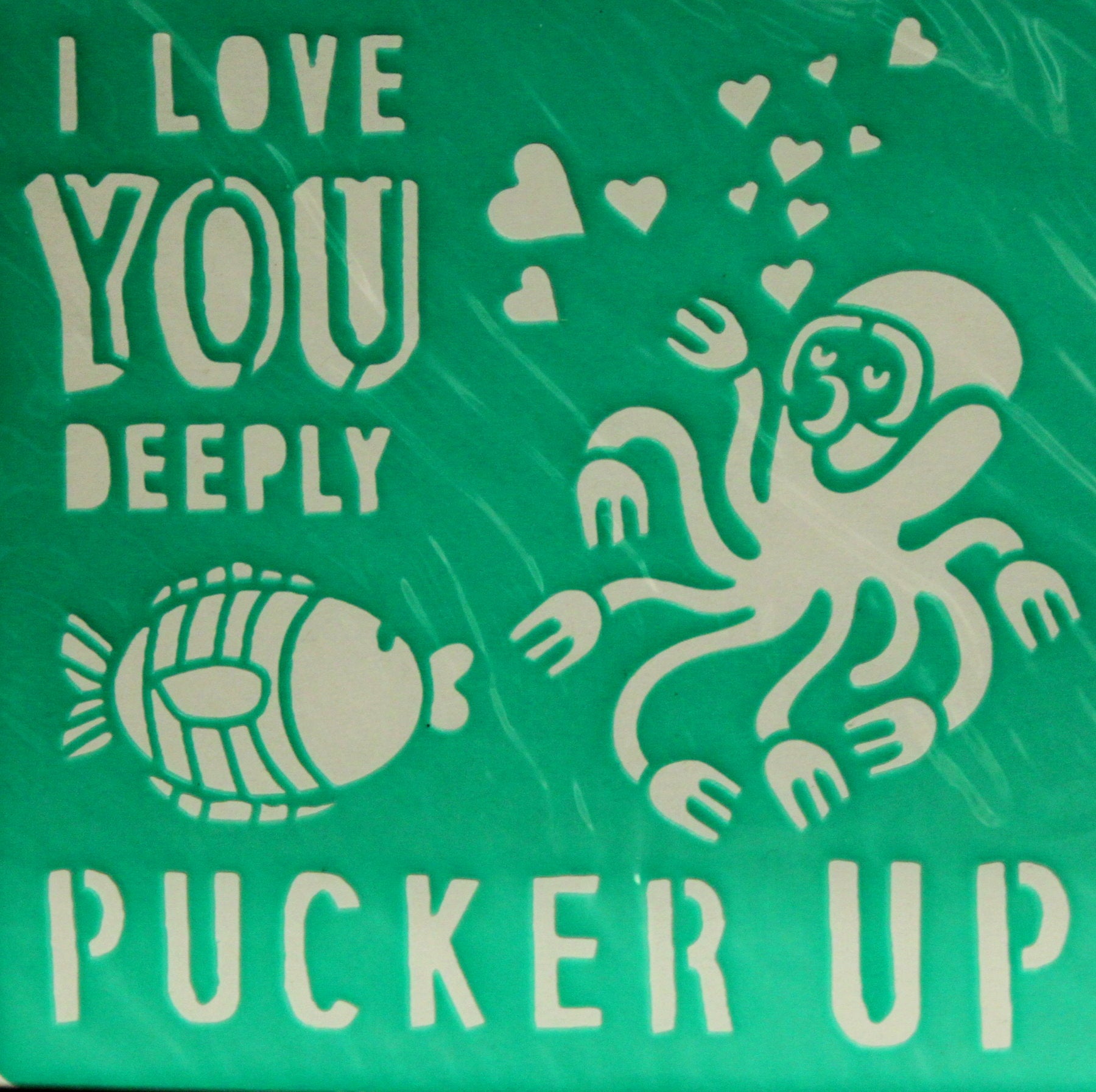 I Love You Deeply Flexible Stencil