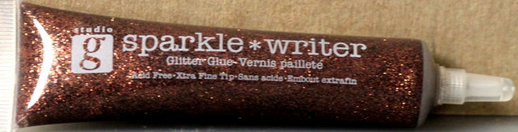 Studio G Sparkle Writer Dark Copper Glitter Glue Pen