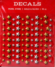 Pearl Stars Self-Adhesive Embellishments