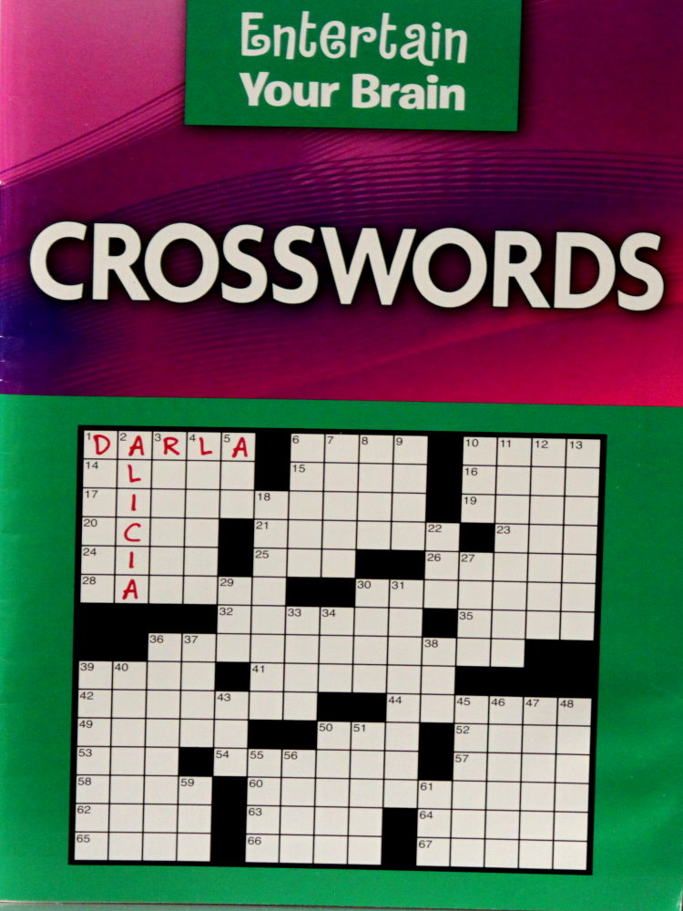 Entertain Your Brain Crosswords Puzzles Book