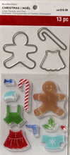 Recollections Christmas Noel Clear Stamps And Dies Collection #2