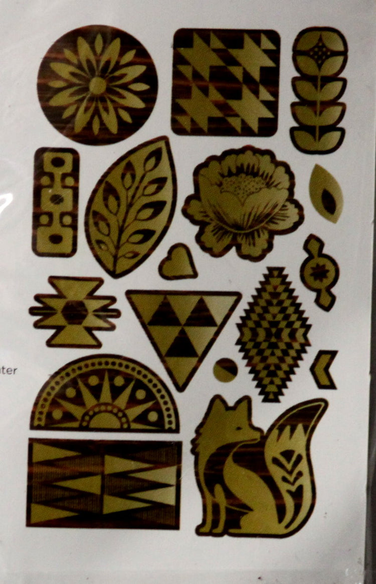 Basic Grey Grand Bazaar Wood Die-Cut Shapes Embellishments