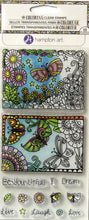 Hampton Art Coloring Butterflies Clear Stamps
