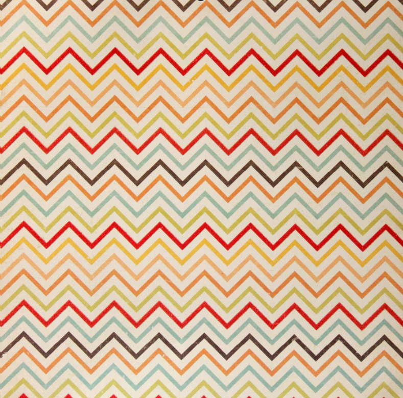 DCWV 12 X 12 Sweet Tangerine Heat Embossed Glitter Chevran Specialty Cardstock Scrapbook Paper