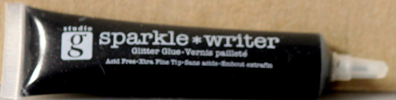 Studio G Sparkle Writer Black Glitter Glue Pen