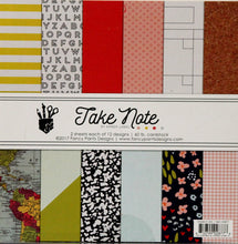 Fancy Pants Designs Amber Labau Take Note 6 x 6 Scrapbook Paper Pad