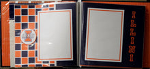 Officially Licensed University Of Illinois 8 x 8 Complete Scrapbook Album