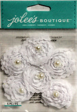 Jolee's Boutique White Small Florals Dimensional Embellishments