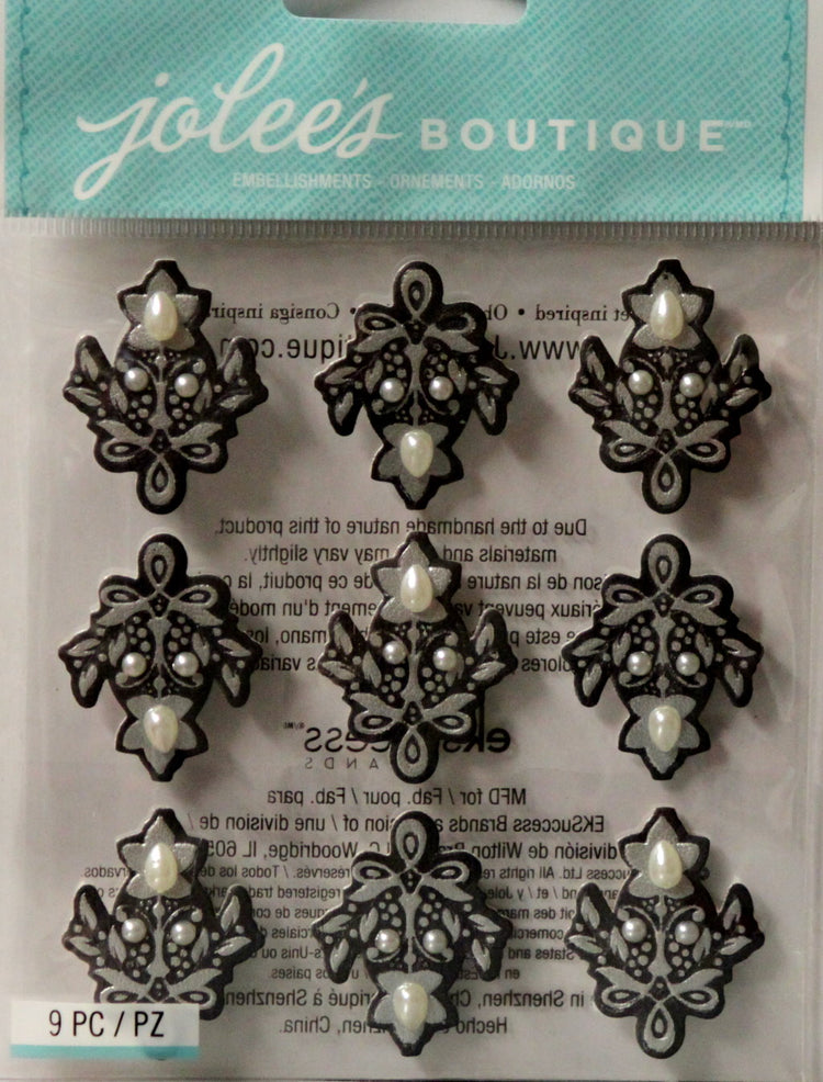 Jolee's Boutique Wedding Ornaments Repeat Dimensional Stickers