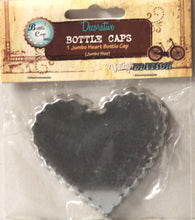Bottle Cap Inc. Jumbo Heart Bottle Cap Vintage Edition