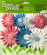 Petaloo Flora Doodles Glitter Daisy Layers Flowers
