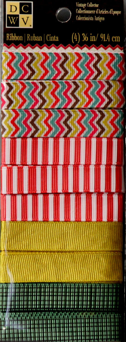 DCWV Vintage Collector Ribbon Collection - SCRAPBOOKFARE