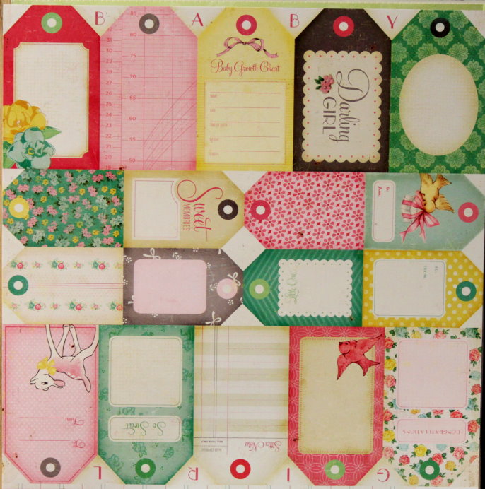 Crate Paper Little Bo Peep Die-Cut Embellishment Cut-outs