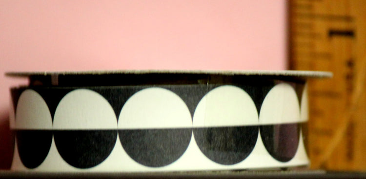 Anna Griffin Darcey Collection Black And White Dots Border Sticker Trim