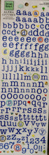 Heidi Grace One Sunny Day Alpha Rub-ons Transfer Embellishments