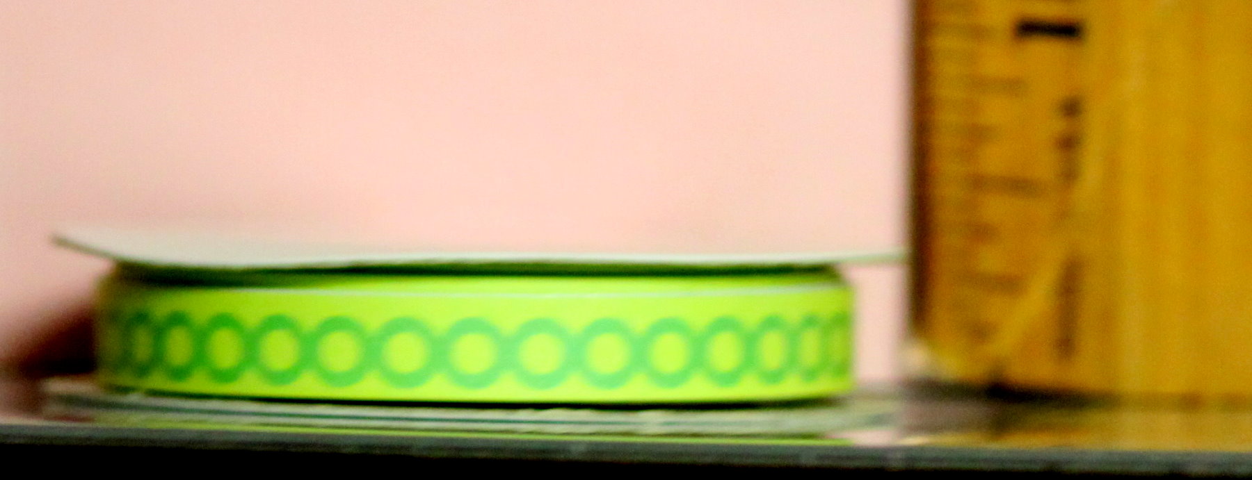 Anna Griffin Darcey Collection Green Dots Border Sticker Trim
